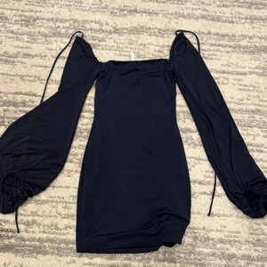 Lucy in the Sky Navy Long Sleeve Dress